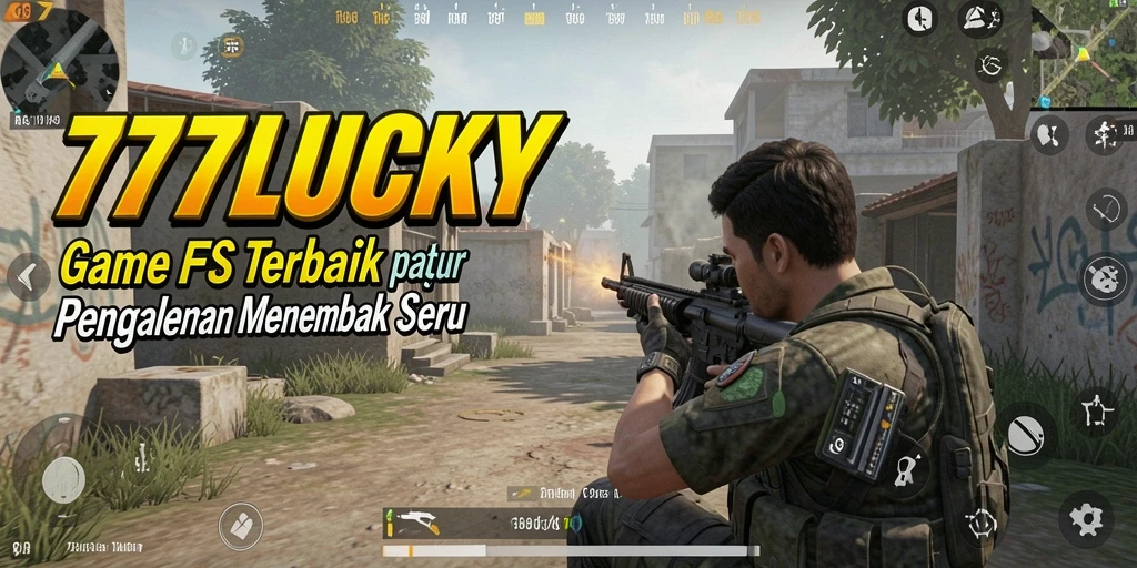 Tangkapan layar gameplay seru dari 777LUCKY dengan aksi tembak-menembak.
