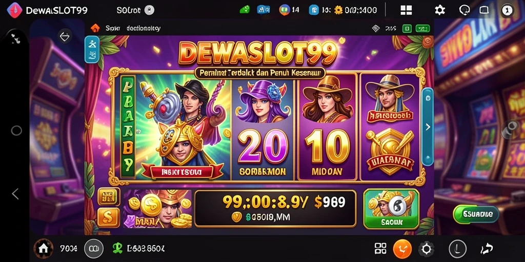 Gameplay menarik dan seru dari DEWASLOT99.
