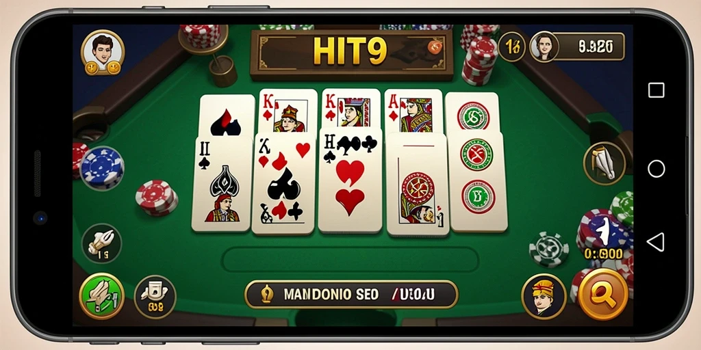 Tampilan gameplay domino yang menarik dan menantang.