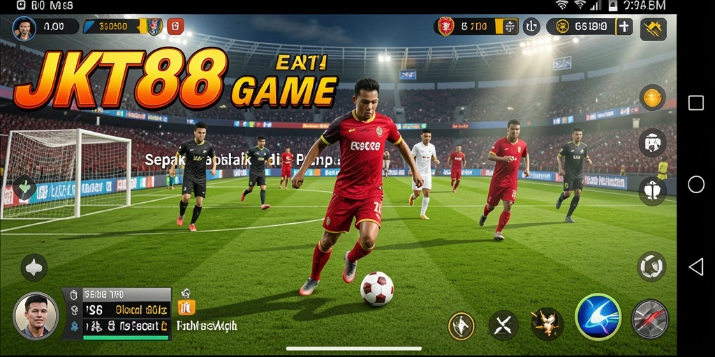 Tampilan gameplay JKT88 yang mendebarkan dan penuh aksi.