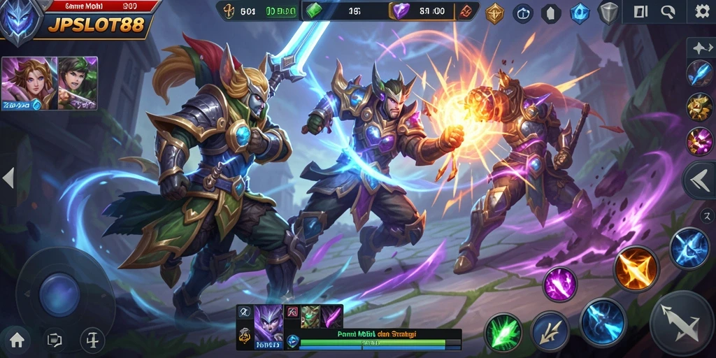 Screenshot gameplay JPSLOT88 yang intens dan penuh aksi.