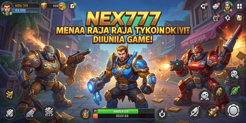 Tampilan gameplay Tycoon yang mendebarkan dan interaktif di NEX777.